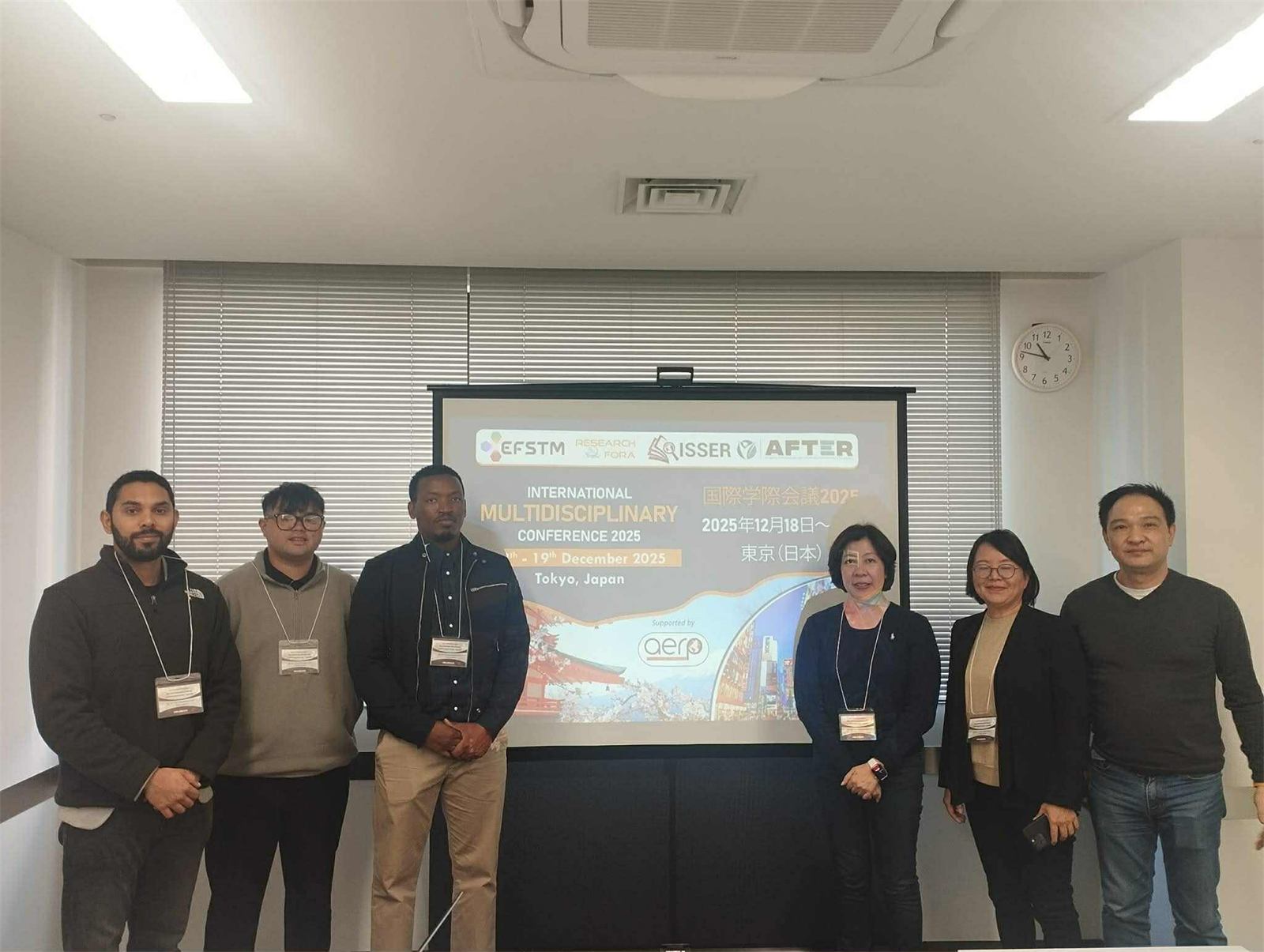 International participants at a JSIC conference